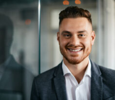 Portrait of young happy businessman in the office 2022 12 17 06 31 39 utc